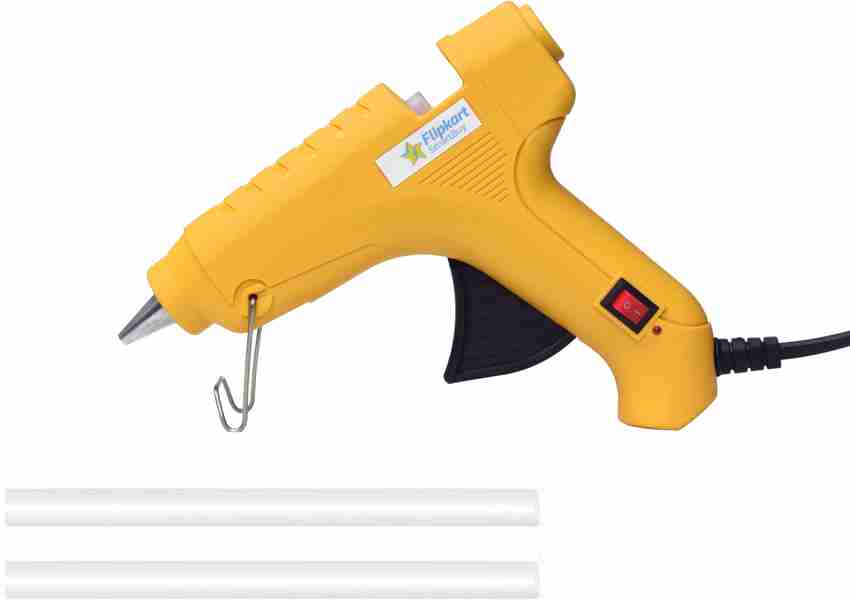 Flipkart SmartBuy 40 Watt Yellow Glue Gun with 2 Glue Sticks Type