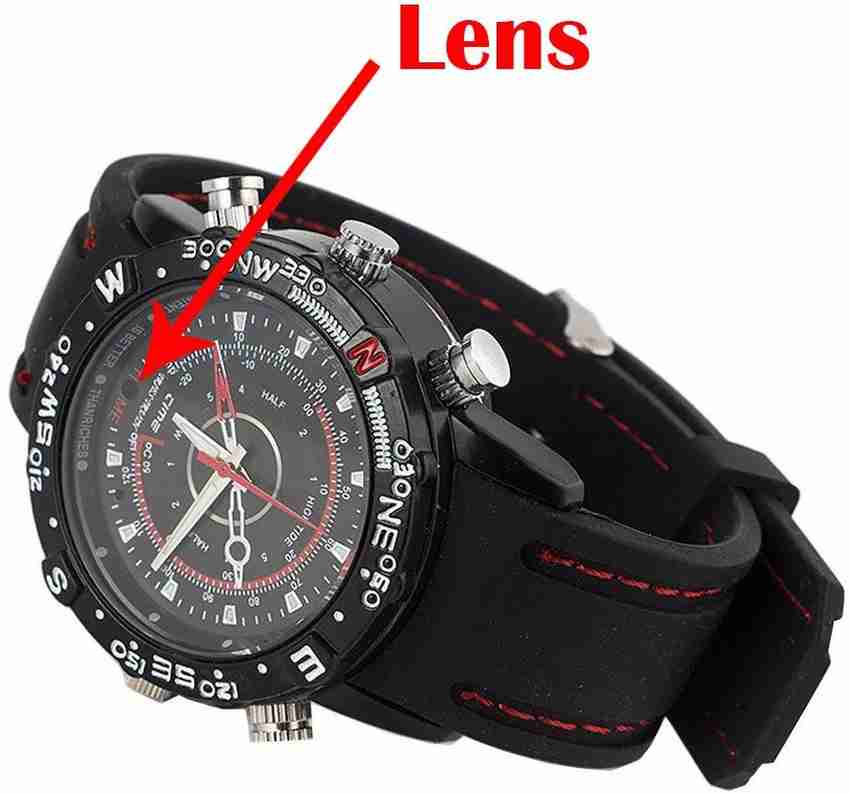 Otrendz Spy Wrist Watch Camera Hidden Voice Video Recorder 128Gb