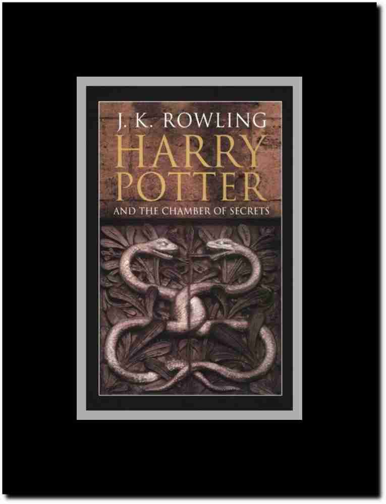 Harry Potter Book Covers Framed 3D Poster - Movies posters in