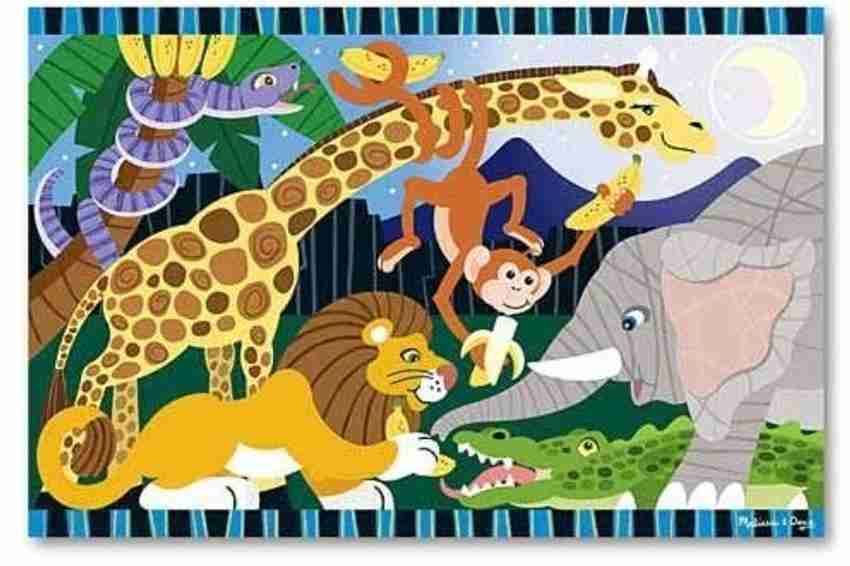 Melissa and doug safari floor puzzle new arrivals