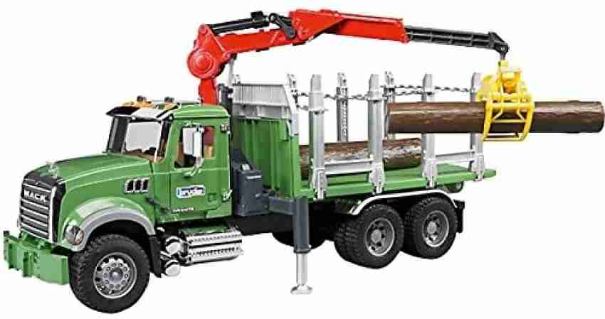 Bruder Truck Of Works Man With Excavator Multicolor