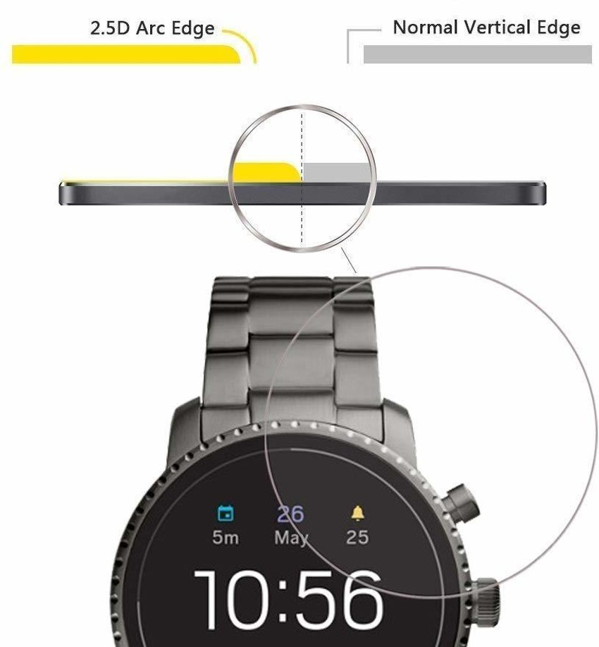 Tempered glass for fossil q explorist sale