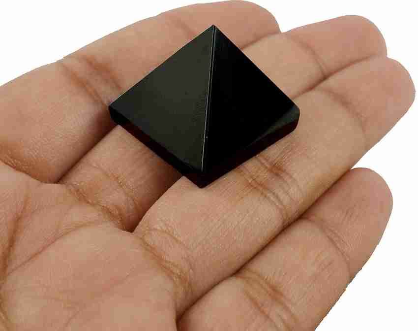 Black agate hot sale pyramid