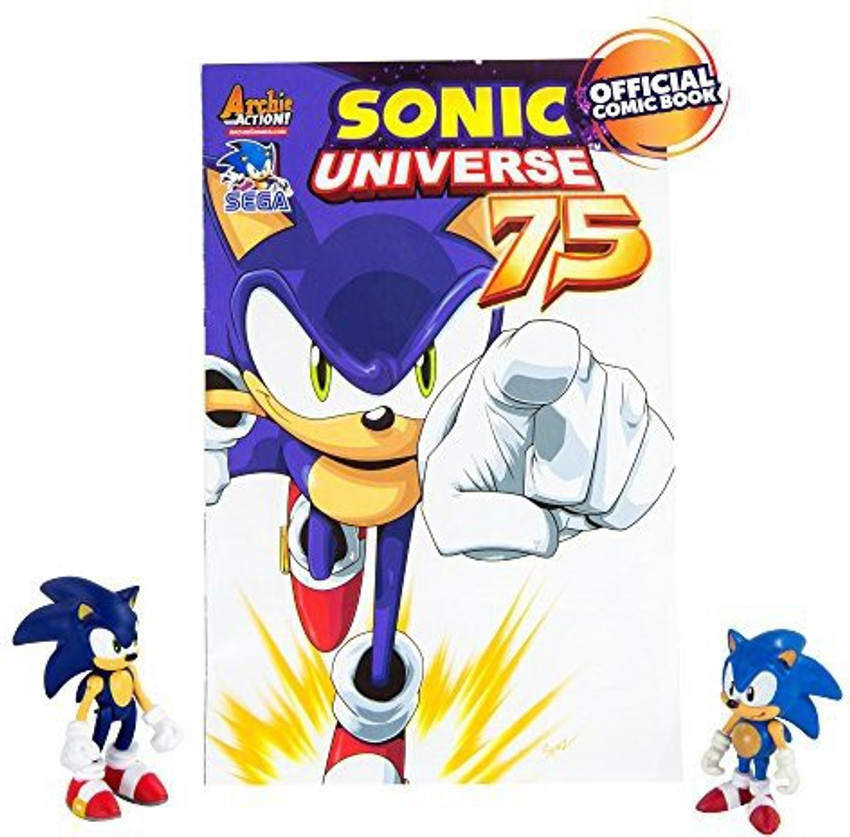 Tomy Sonic Collector Series 2 Figure Pack with Comic Classic Sonic