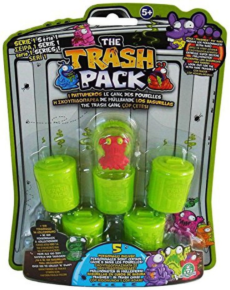 Moose Toys The Trash Pack Series 1 Trashies 5 Pack Collectible Figures The Trash Pack Series 1 Trashies 5 Pack Collectible Figures shop for Moose Toys products in India. Flipkart