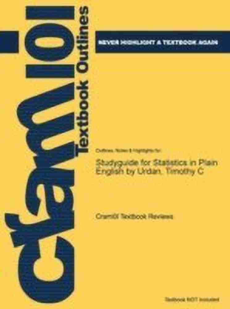 Studyguide for Statistics in Plain English by Urdan, Timothy C