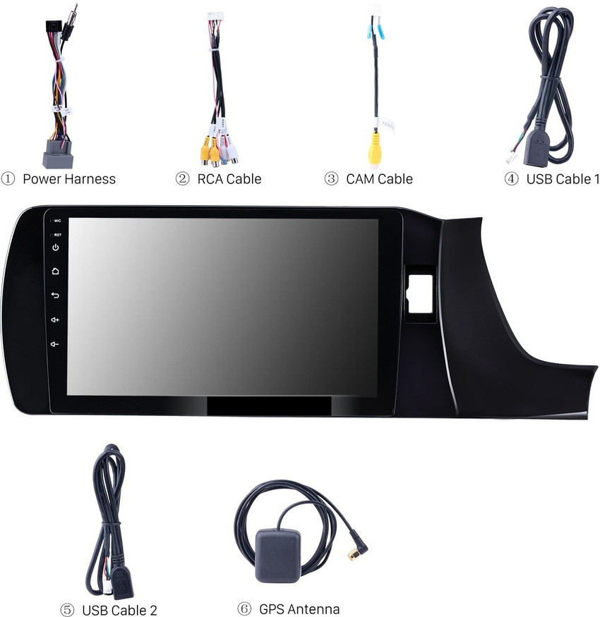 Honda amaze touch screen music best sale system price