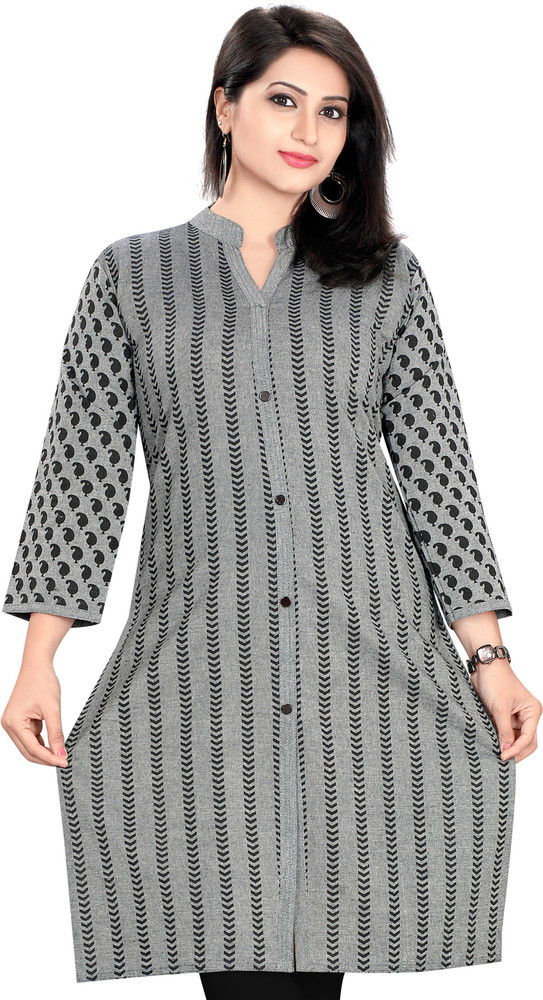 flipkart grey kurti