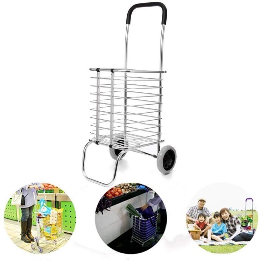 easy line Foldable Shopping Basket, Sturdy Thermal Shopping Basket