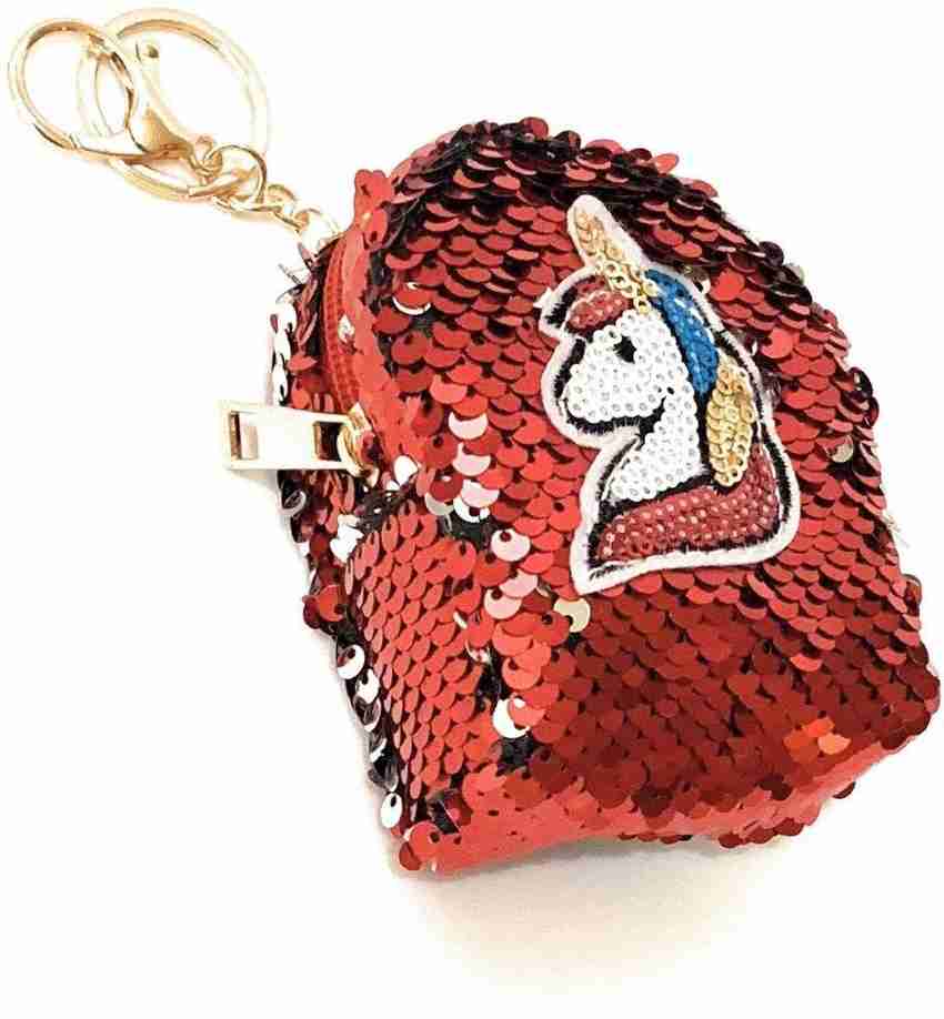 R H lifestyle Red Cute Unicorn Multipurpose Sequin Coin Purse Small Zipper Coin Purse multicolor Price in India Flipkart