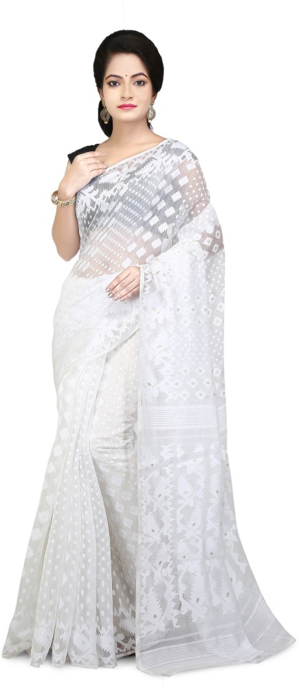 Flipkart dhakai clearance jamdani saree