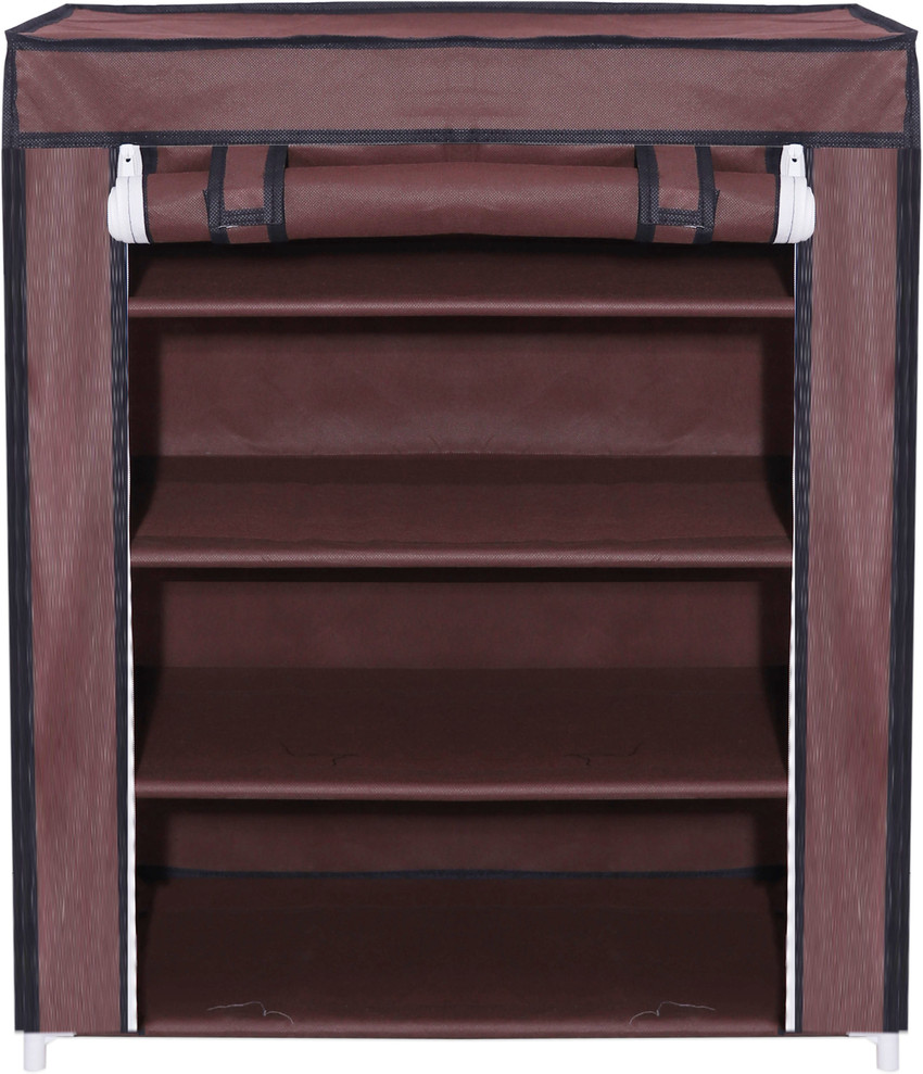 SHIVA HANDICRAFT CO 4layer shoe rack brown Plastic Shoe Rack Price in India Buy SHIVA HANDICRAFT CO 4layer shoe rack brown Plastic Shoe Rack online at Flipkart