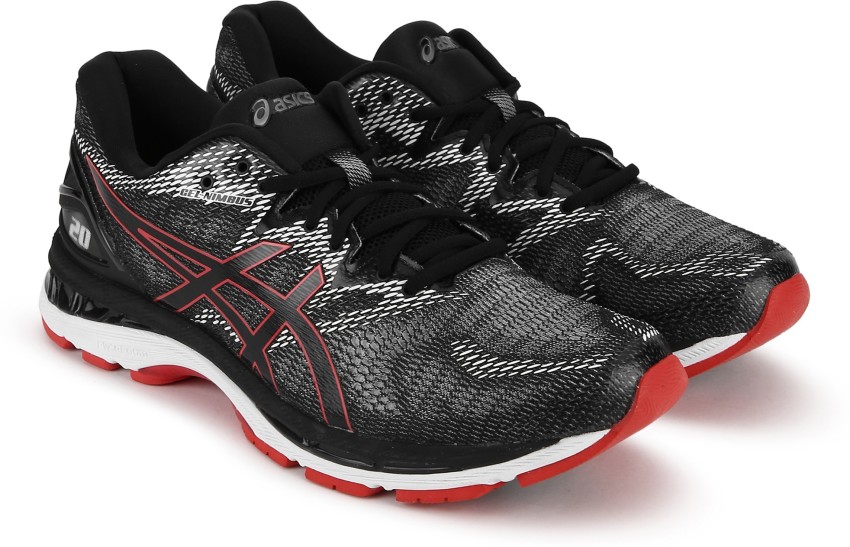 Asics nimbus 20 best sale red