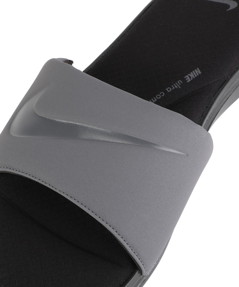 Nike ultra comfort hot sale slide grey