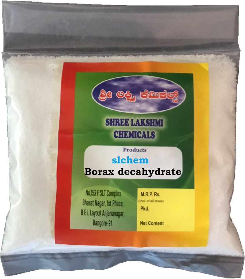 Slchem Borax Powder/Borax Decahydrate 250gm Stain Remover Price in India -  Buy Slchem Borax Powder/Borax Decahydrate 250gm Stain Remover online at