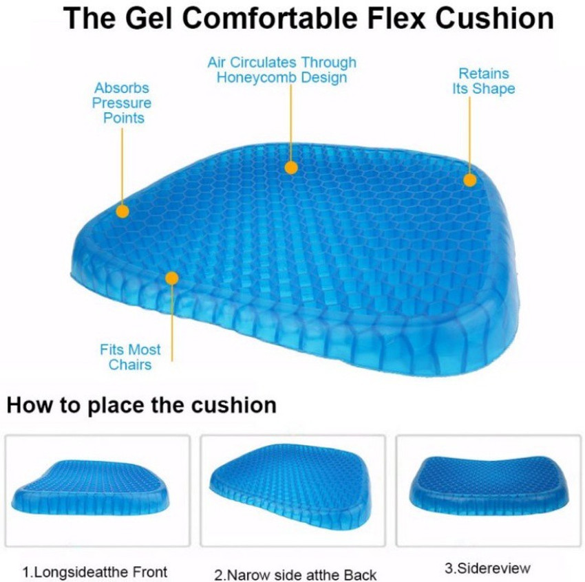 Soft gel top cushion seater