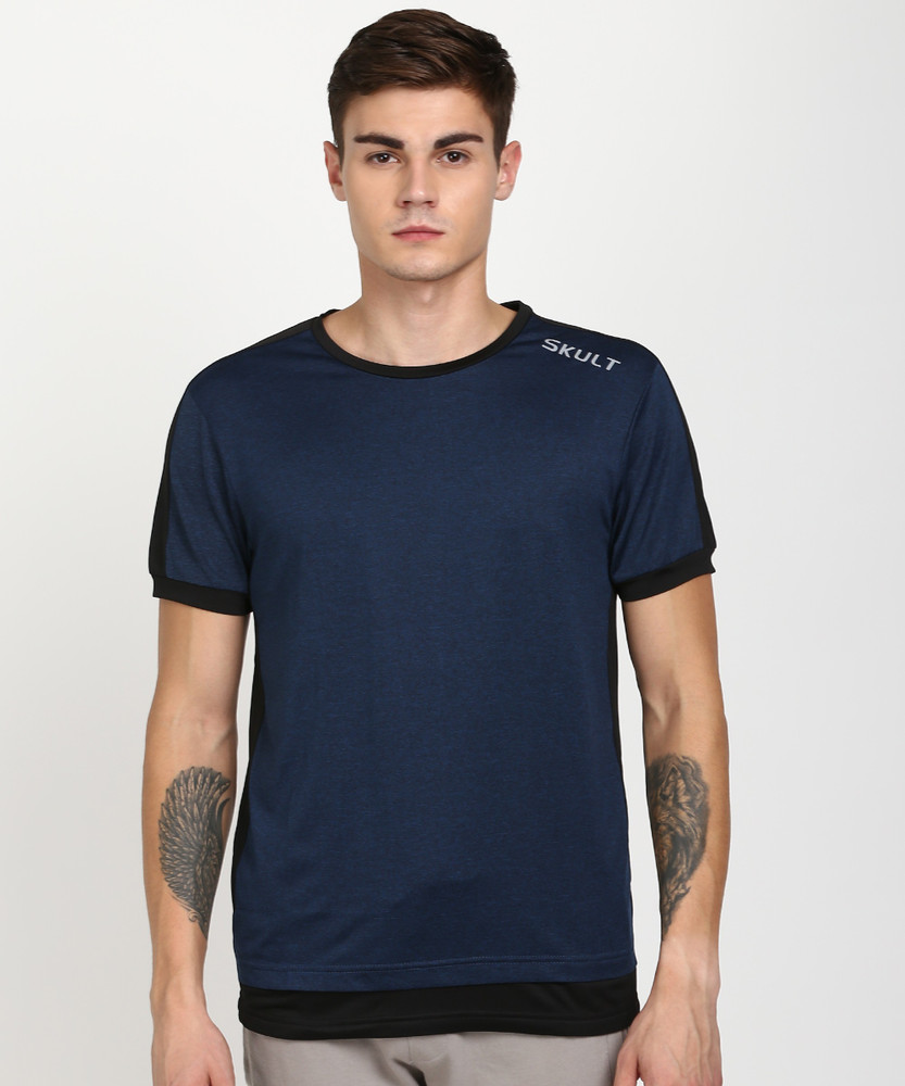 SKULT by Shahid Kapoor Solid Men Round Neck Dark Blue T Shirt Buy SKULT by Shahid Kapoor Solid Men Round Neck Dark Blue T Shirt Online at Best Prices in India Flipkart