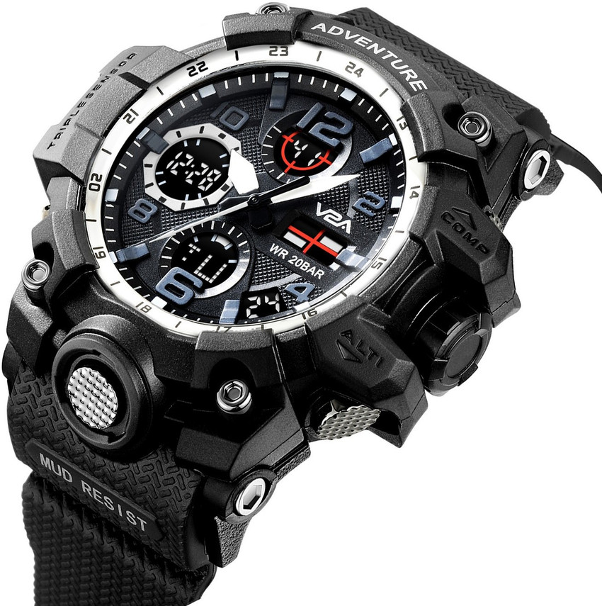 V2A Analog Digital Watch For Men Buy V2A Analog Digital Watch