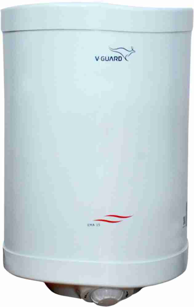 V-Guard 15 L Storage Water Geyser (EMA15, White) Price in India - Buy V-Guard  15 L Storage Water Geyser (EMA15, White) online at Flipkart.com