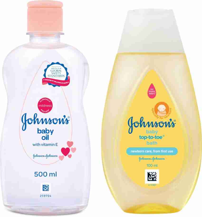 Johnson's baby massage deals oil