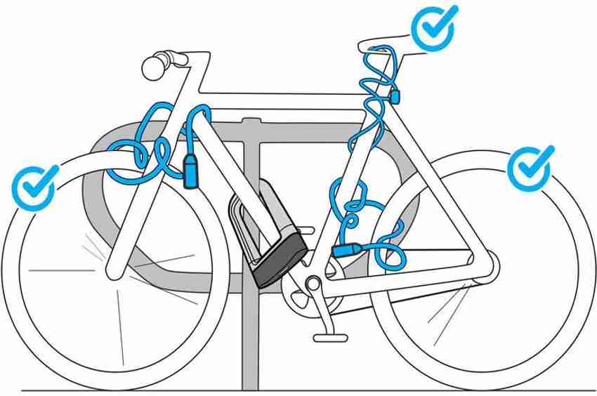 BTWIN by Decathlon 8303580 Cycle Lock Price in India Buy