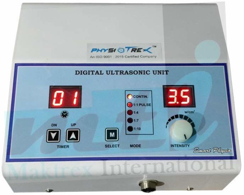 Physiotrex Physiotherapy Smart Physio Ultrasonic/ Ultrasound Machine For Pain  Relief