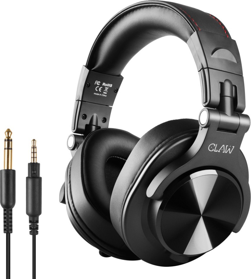 CLAW SM50 Professional Studio Monitoring DJ Wired Headphones with