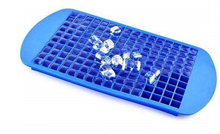 1pc 160 Grids Silicone Ice Cube Tray, Small Square Ice Maker, DIY Ice Cube  Mold, For Kitchen