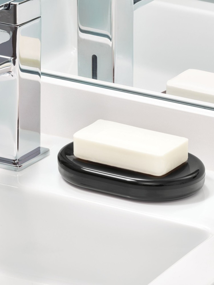 InterDesign Acrylic Soap Saver Soap Dish, Clear