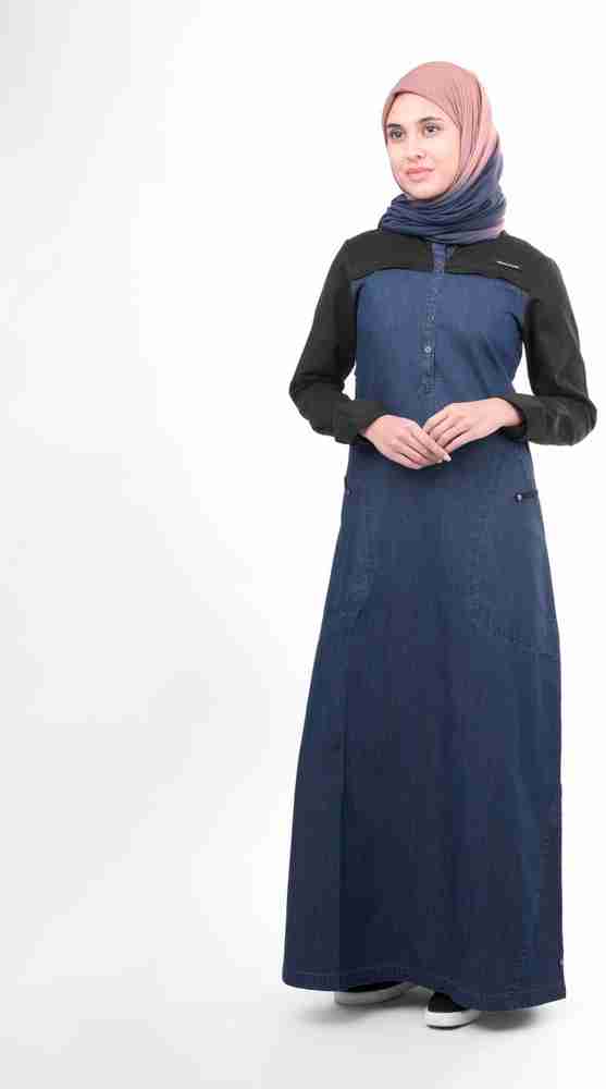 New denim shop abaya design 2019
