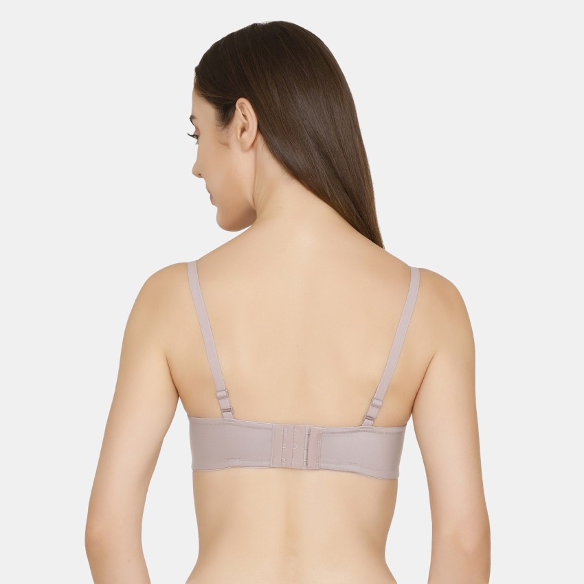Buy Candour London Padded Wired Demi Coverage Strapless Bra-Grey for Women  Online in India