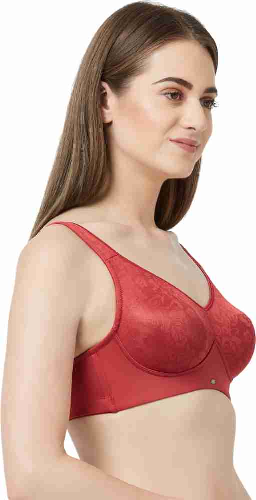 Buy SOIE- Minimizer Full Coverage Non Wired Rouge Bra-Rouge-38C