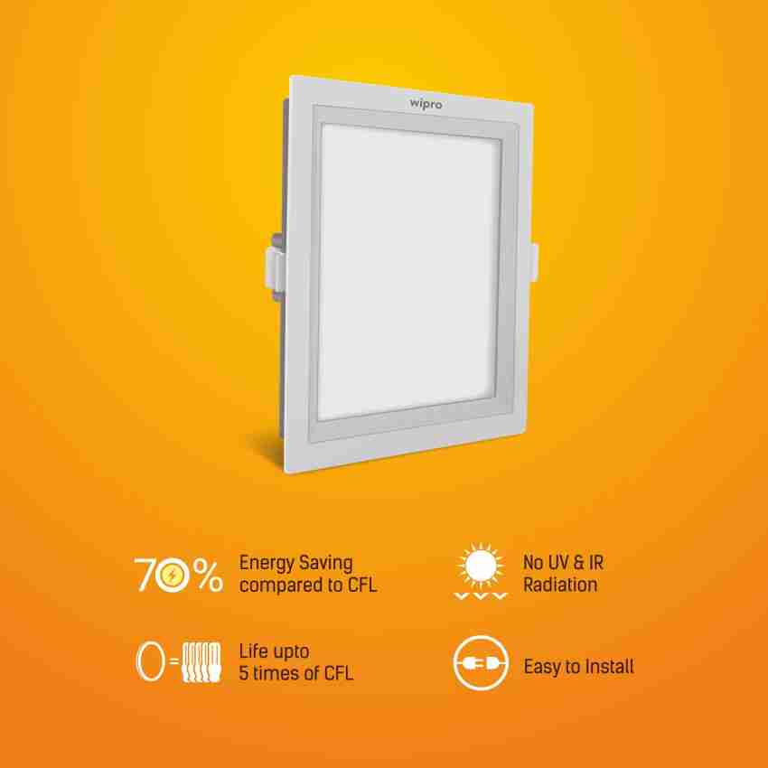 Wipro 15 watt led panel deals price