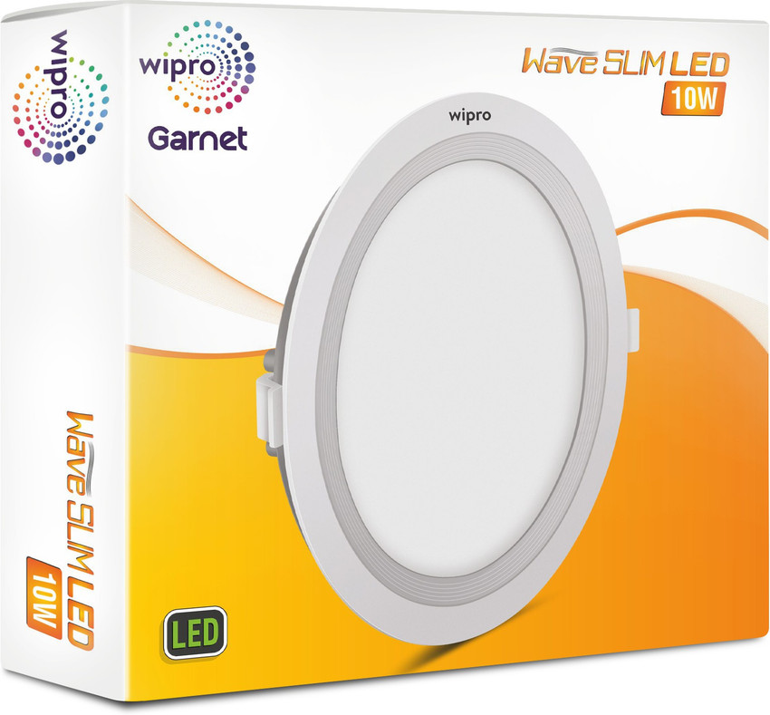 Wipro 10W Cool White Round Recessed Ceiling Lamp Price in India Buy Wipro 10W Cool White Round Recessed Ceiling Lamp online at Flipkart