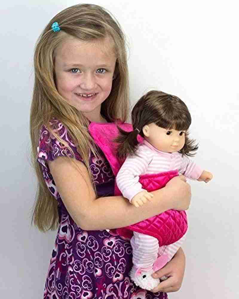 Sophia s Doll Carrier for 15 Inch Baby or 18 Inch Dolls Soft Hot
