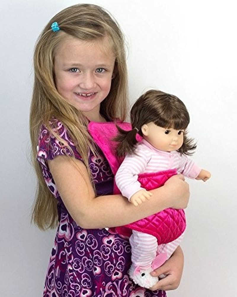 Sophia s Doll Carrier for 15 Inch Baby or 18 Inch Dolls Soft Hot