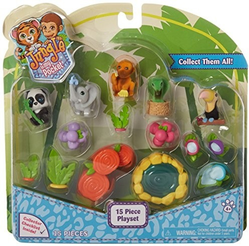 Puppy In My Pocket Just Play Jungle in My Pocket Playset Figure