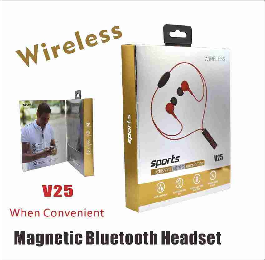 WAVE PLUS Bluetooth Headphones V25 Best Wireless Bluetooth Headset