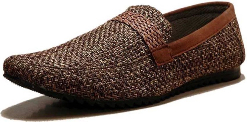 Buy online Men Slip On Tan Loafers from Casual Shoes for Men by Groofer for  ₹559 at 72% off