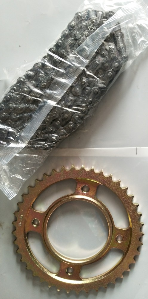 Honda shine chain online sprocket life