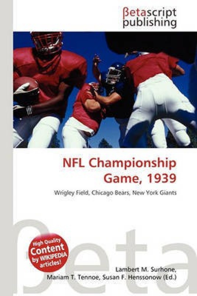 1939 NFL Championship Game