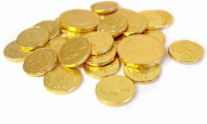 Chocolate gold clearance coins