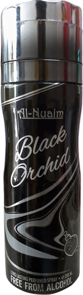 Al Nuaim BLACK ORCHID Perfume Body Spray For Men Women