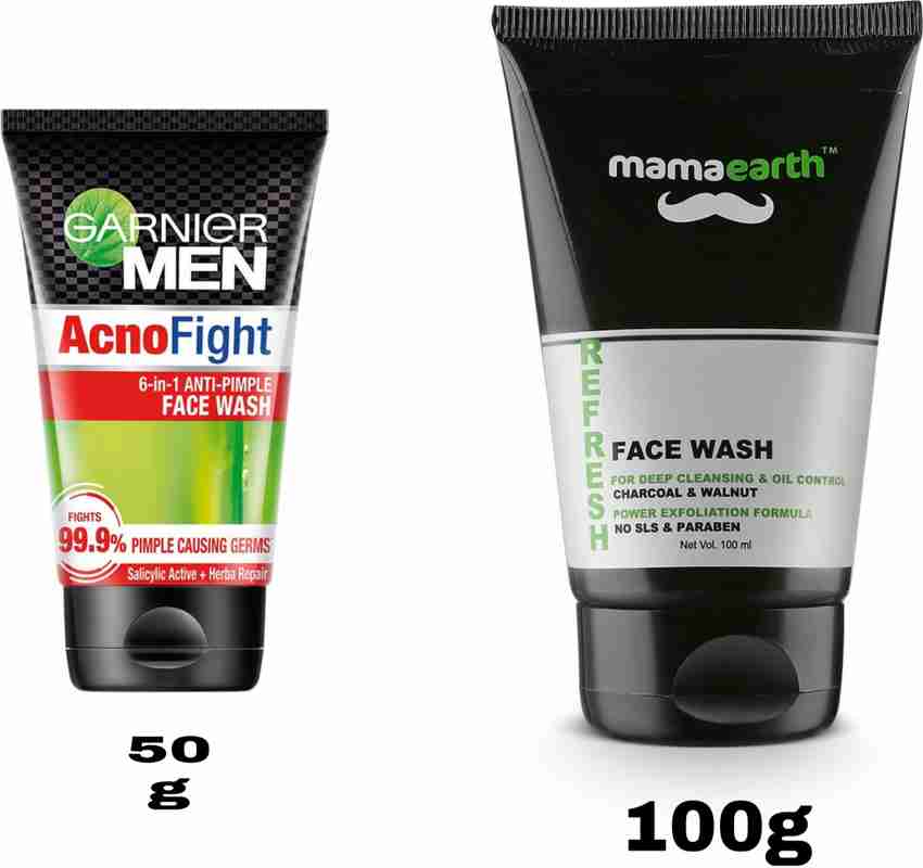 Mamaearth face wash for clearance men