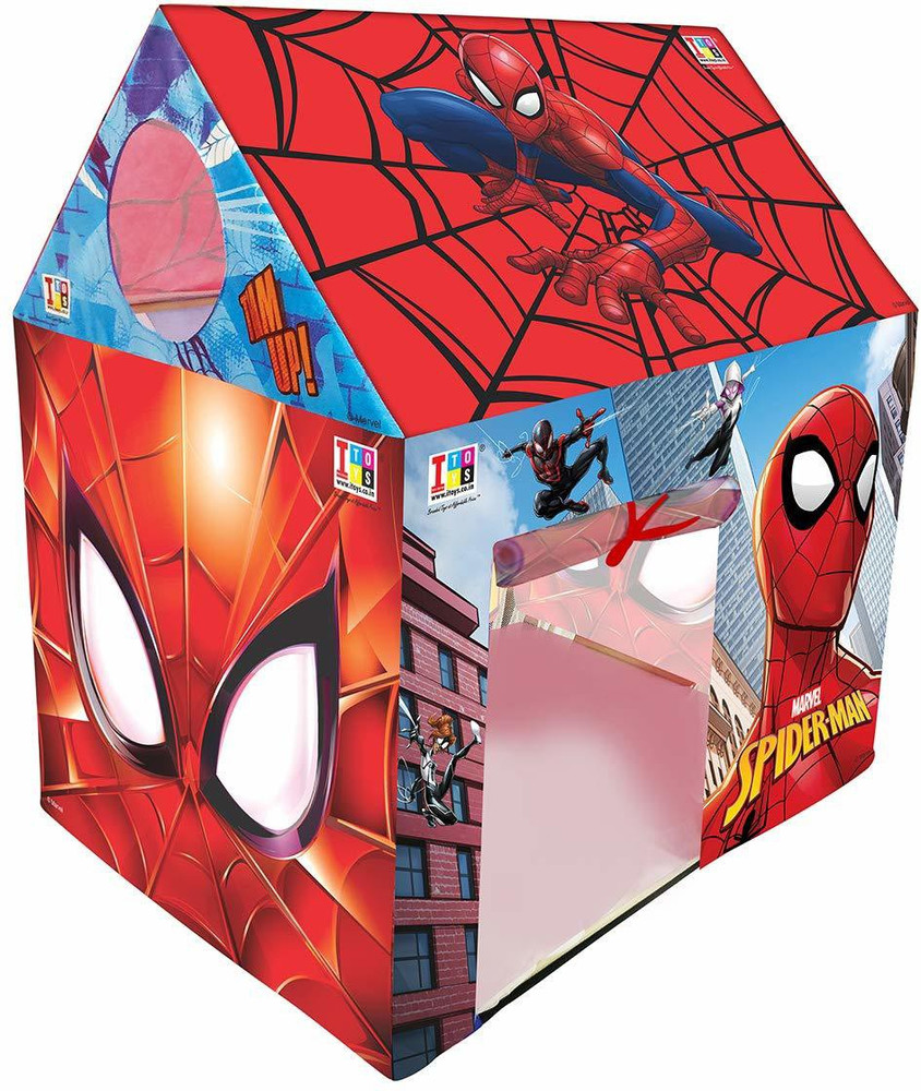 Spiderman play house shop toy