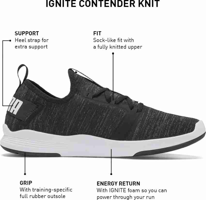 Puma ignite hot sale contender knit