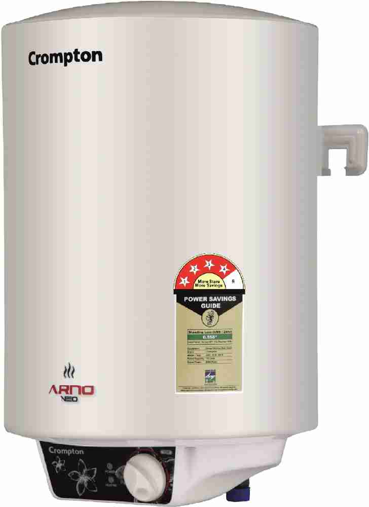 Crompton 10 L Storage Water Geyser (Arno Neo, White) Price in India - Buy Crompton  10 L Storage Water Geyser (Arno Neo, White) online at Flipkart.com