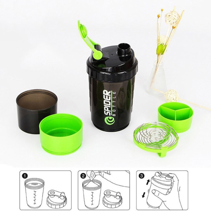 GARVIL GYM SHAKER BOTTLE & SHAKERS FOR PROTEIN SHAKE, 500ml