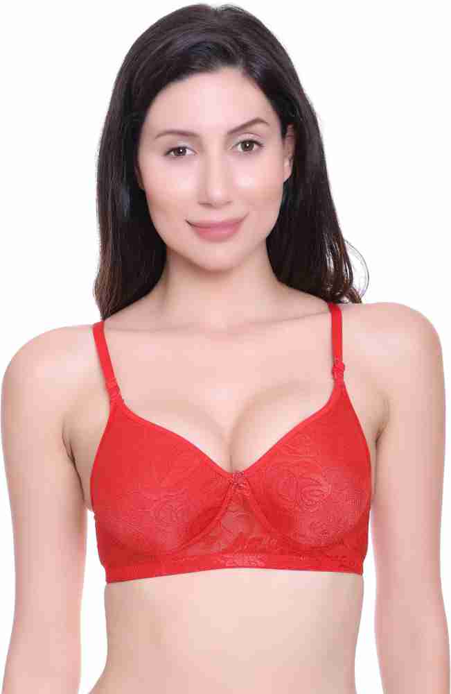 Buy online Purple Lace Detailed Full Coverage Regular Bra from lingerie for  Women by B'zar for ₹499 at 50% off