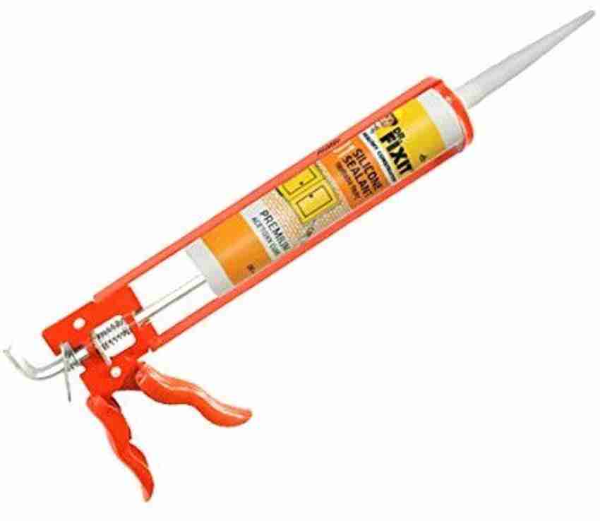 Dr. Fixit Silicone Sealant Clear Applicator Gun Crack Filler Price in India Buy Dr. Fixit Silicone Sealant Clear Applicator Gun Crack Filler online at Flipkart